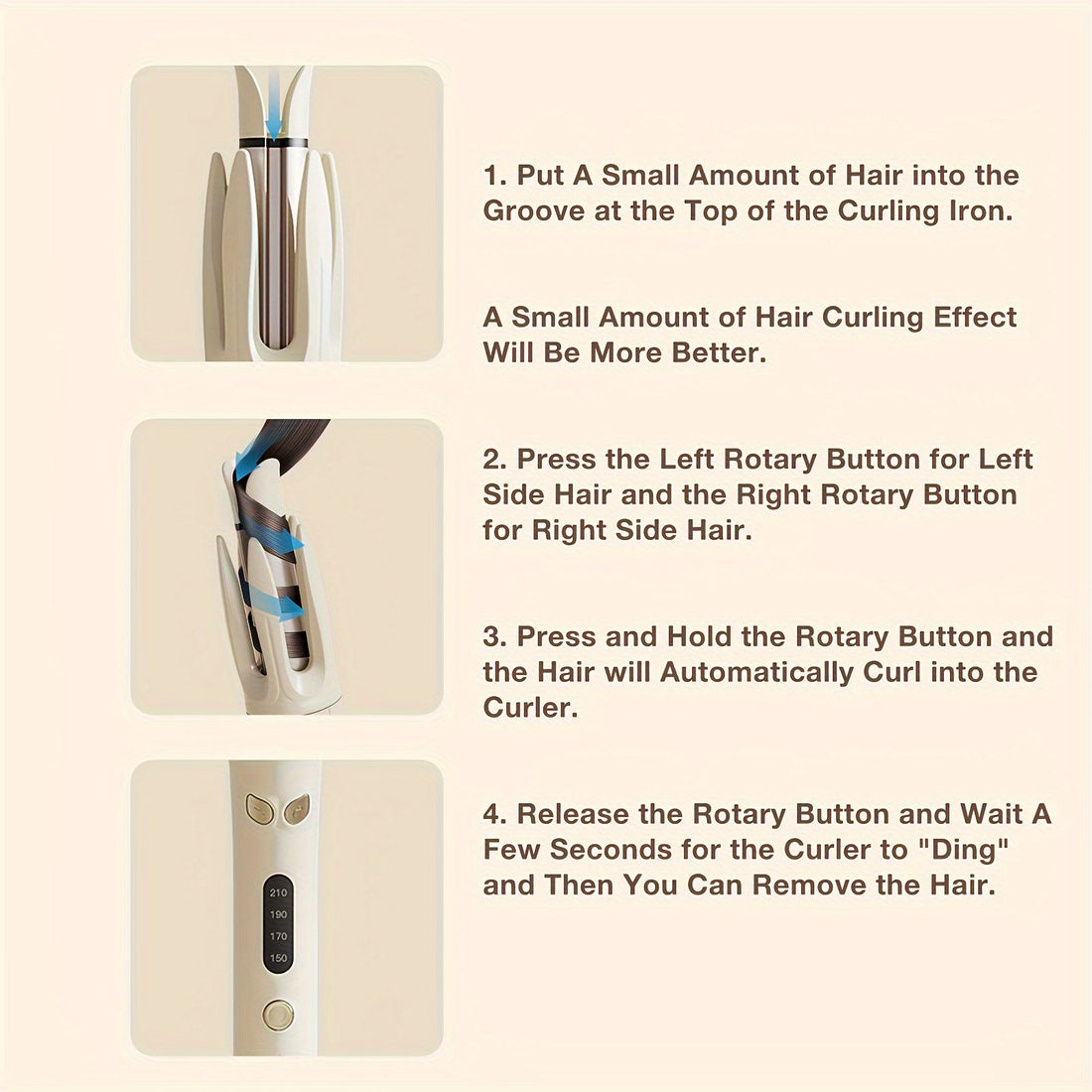 GENAI Automatic Hair Curling Iron